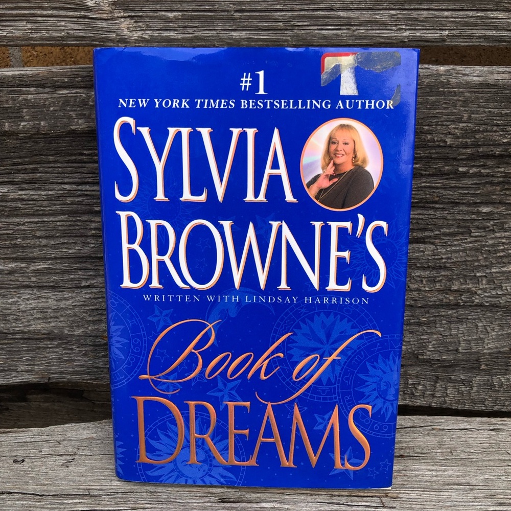 Sylvia Browne's Book of Dreams hardcover mystical Subconscious mind 🩵✨